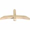 Ekena Millwork Bellingham Rough Sawn Timber Gable Bracket, Douglas Fir, 48"W x 22"H x 4"D x 4"F, 11/12 Pitch GBW048X22X0404BEL00RDF - alternate 4